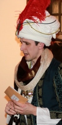 Arabian Nights &ndash; The Grand Vizier looks rather nervous