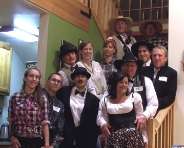 Way out West 
											– Wendy White, Abineau Lodge