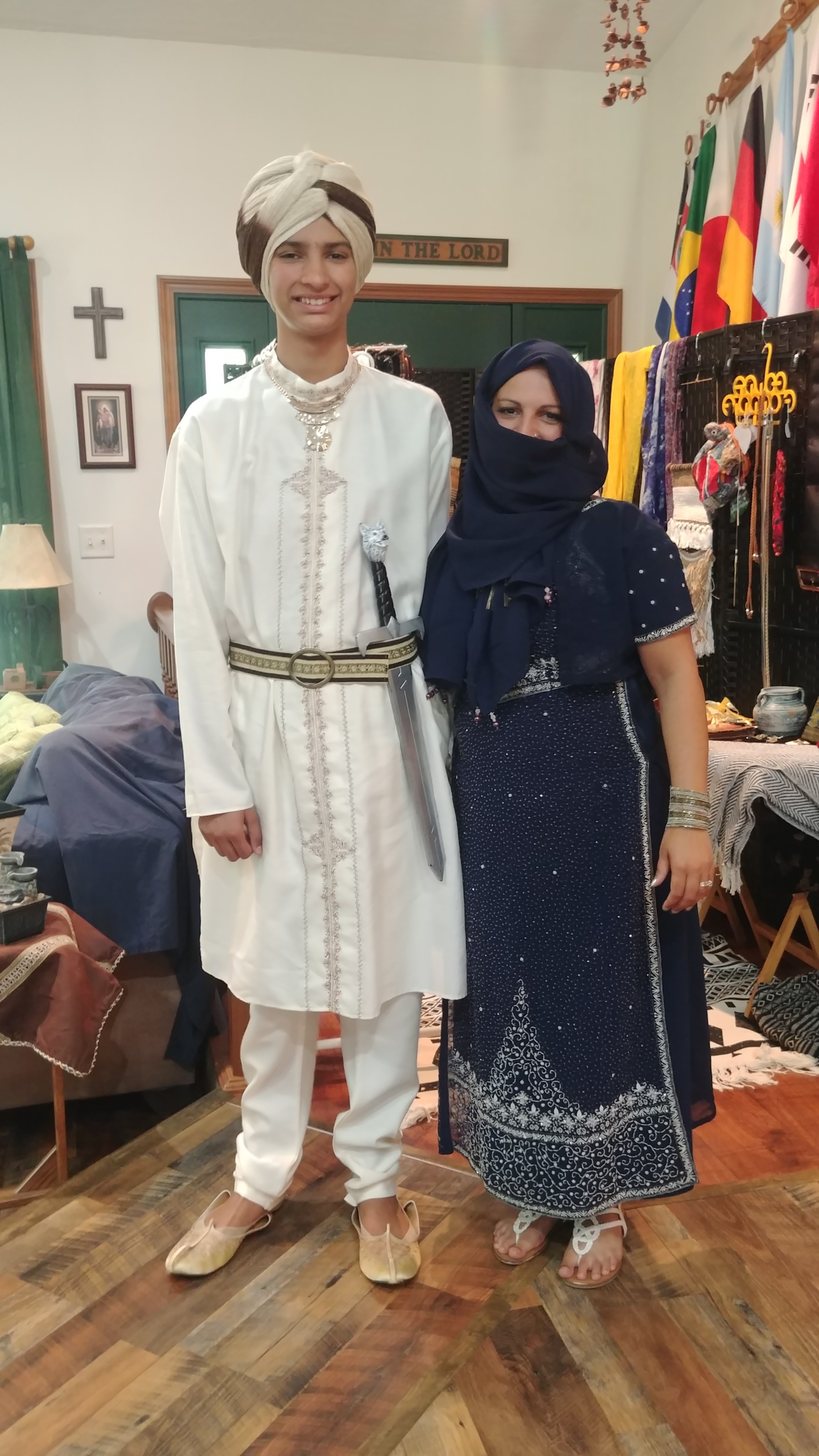 Arabian nights male costume -