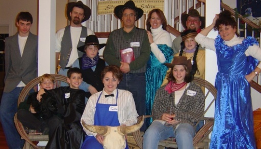 Way out West group photo 
											– Vick