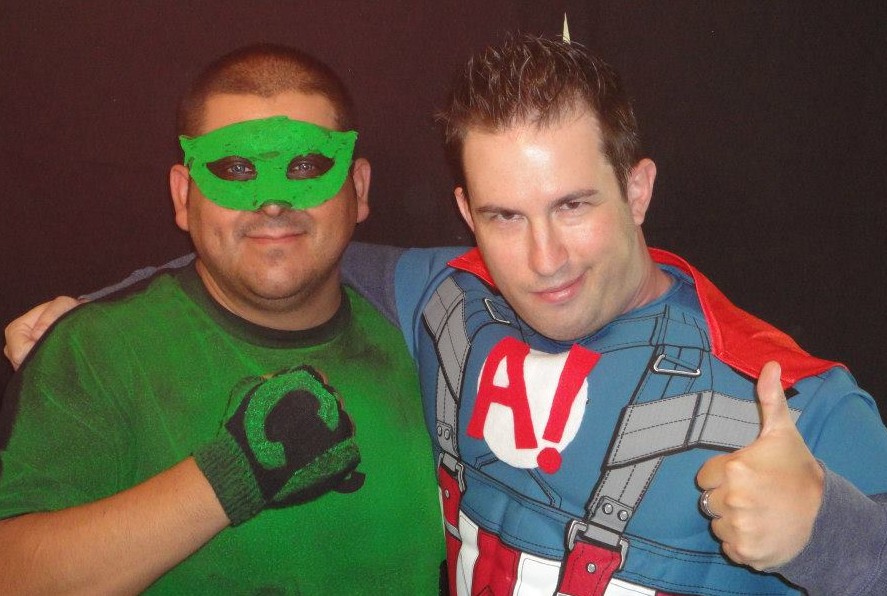 A Heroic Death – The Masked Crusader and Captain Amazing!, best of friends 
								– Mike Munoz