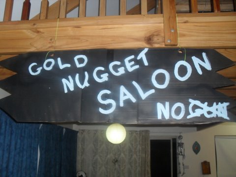 Who Shot the Sheriff – The Gold Nugget Saloon Sign 
								– Terence Smith