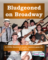 Bludgeoned on Broadway – a murder mystery game