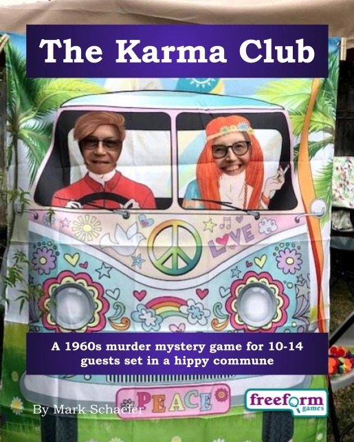 The Karma Club – a murder mystery game from Freeform Games