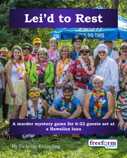 Lei'd to Rest – a murder mystery game from Freeform Games
