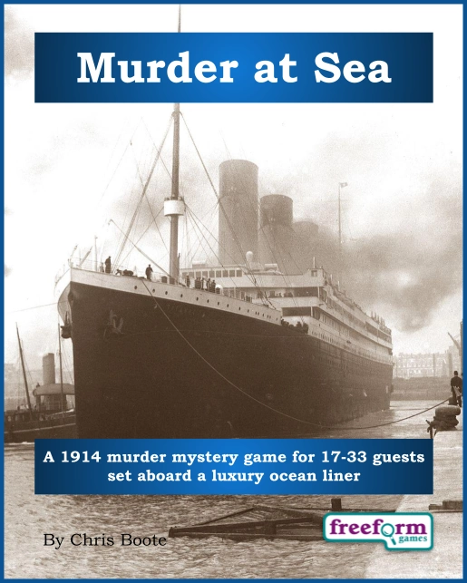 Murder at Sea – a murder mystery game
