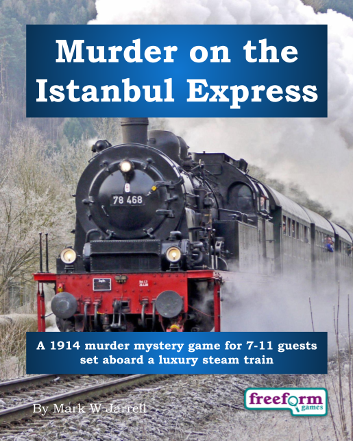 Murder on the Istanbul Express – a murder mystery game from Freeform Games