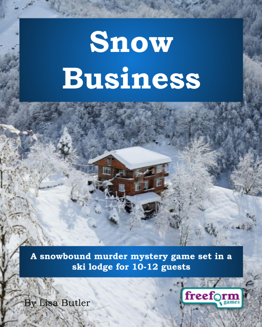 Snow Business – a murder mystery game from Freeform Games