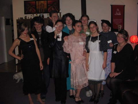 A Will to Murder – group photo 
											– Terence Smith