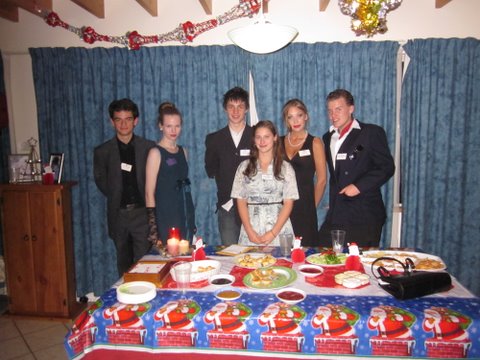 The Night before Christmas – John, Angelique, James, Reggie, Christy and Miles 
								– Terence Smith