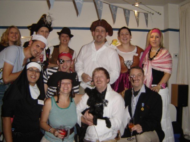 Davy Jones' Locker – group photo 
											– Liz Berwick