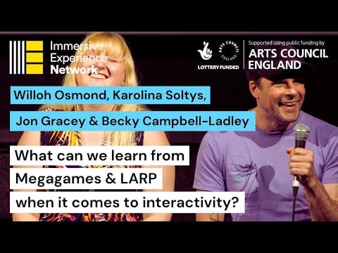 What can we learn from Megagames & LARP when it comes to interactivity? - IEN Symposium 2023