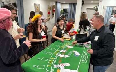 Casino Fatale party decoration ideas