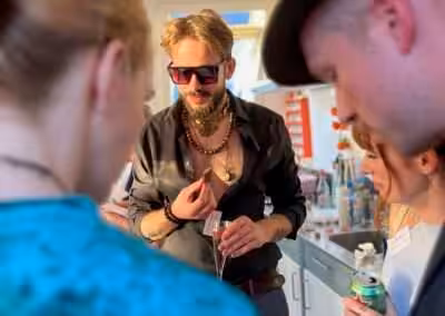 Steven Kok’s Hollywood Lies party