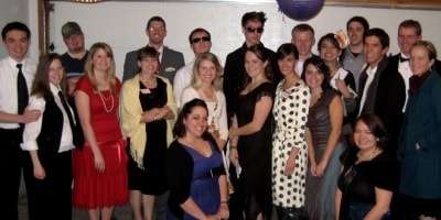 Casino Fatale party costume ideas Players in costume for our Casino Fatale murder mystery game.