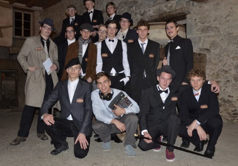 Casino Fatale People dressed to play Casino Fatale, a murder mystery game