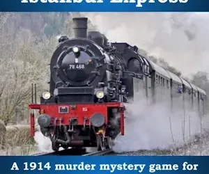 Freeform Games newsletter September 2021: Murder on the Istanbul Express