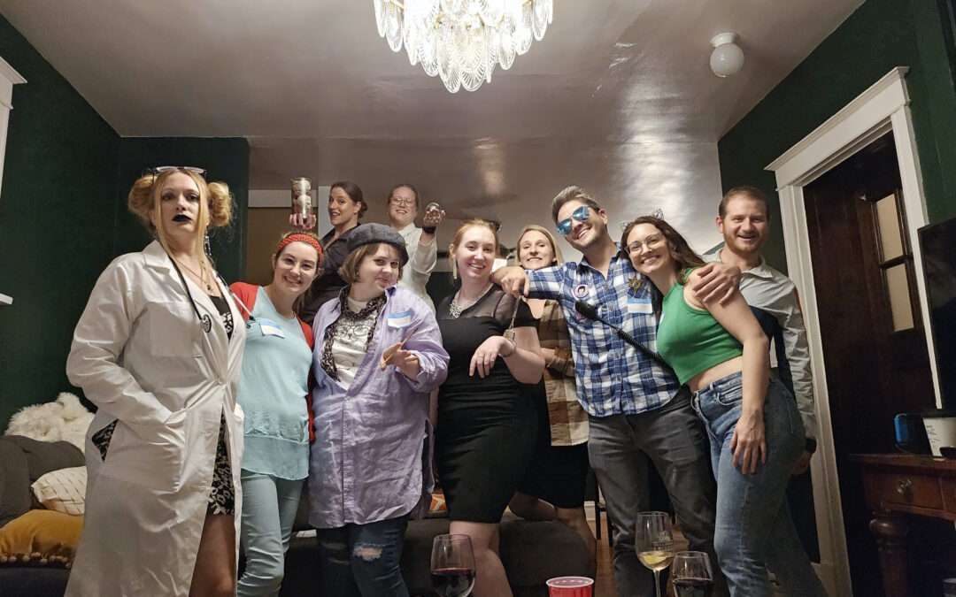 Kate LeBeau’s A Purrfect Murder party