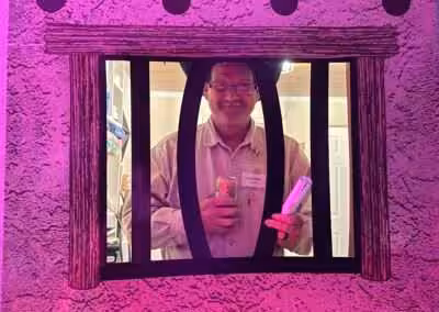 Laura Breeding’s Way out West party