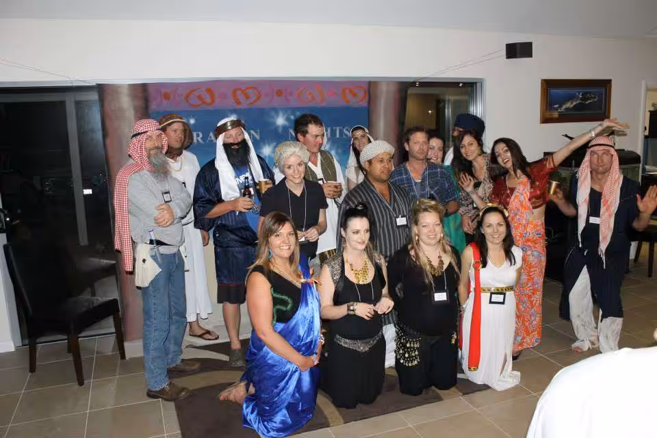 Tenele Robins’ Arabian Nights party