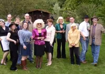 Happy Birthday R.J. murder mystery party photos