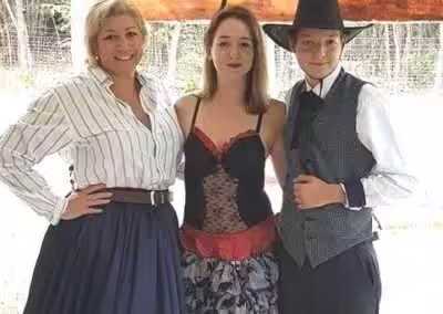 Jacqui French’s Way out West party