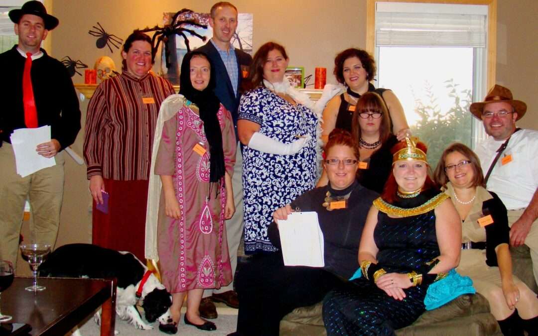 Angela Frankosky’s Curse of the Pharaoh party