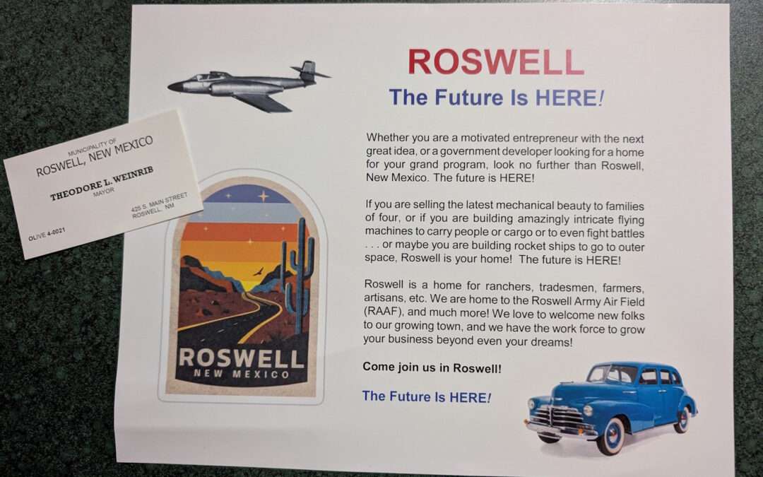 Decorating ideas for The Roswell Incident