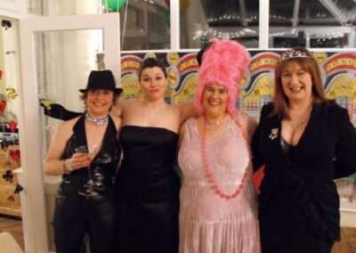 Casino Fatale murder mystery party photos