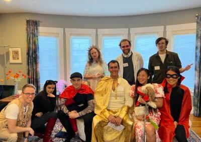 Alex Hoffer’s A Heroic Death murder mystery party