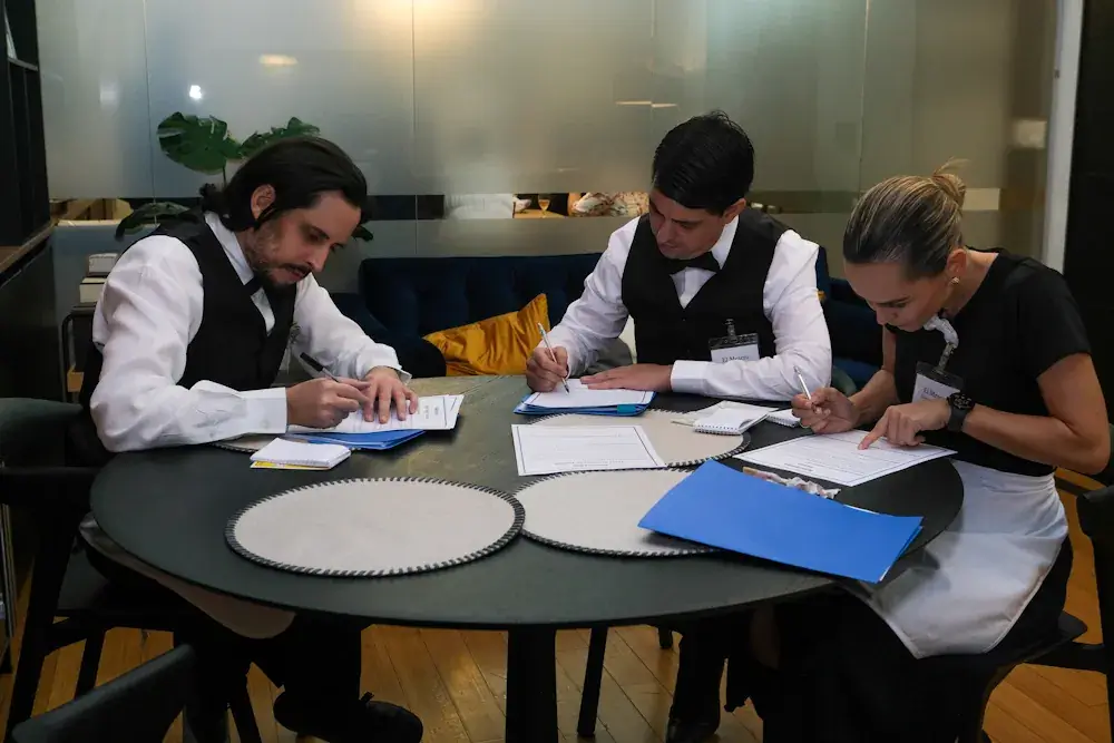 Keeping score Reviewing the scoresheets