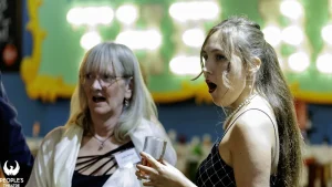 Playing our Hollywood Lies murder mystery game