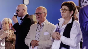 Playing our Hollywood Lies murder mystery game