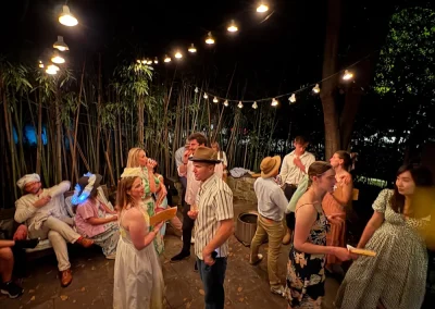 Playing Death at the Derby, our horse-racing-themed murder mystery game.