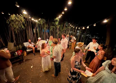 Playing Death at the Derby, our horse-racing-themed murder mystery game.