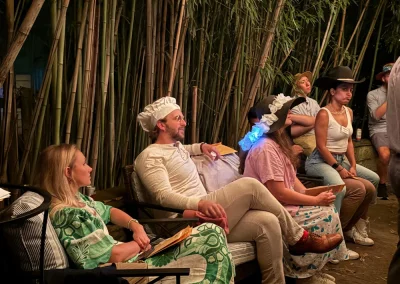 Playing Death at the Derby, our horse-racing-themed murder mystery game.