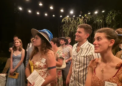 Playing Death at the Derby, our horse-racing-themed murder mystery game.