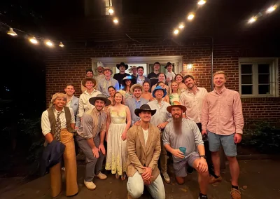 Playing Death at the Derby, our horse-racing-themed murder mystery game.