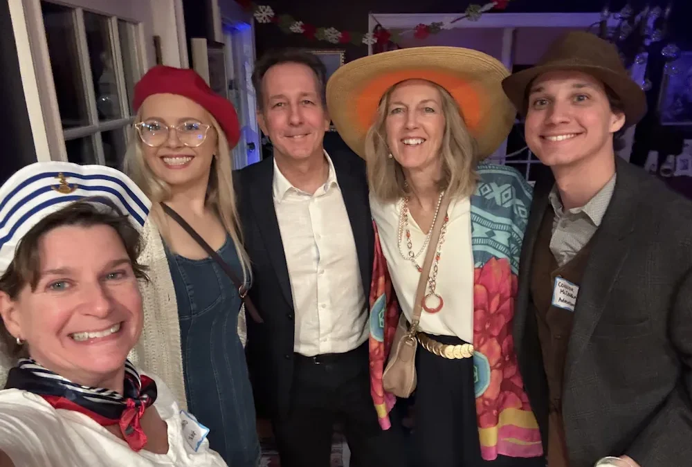 Death on the Gambia murder mystery party photos