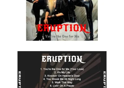 Album cover for Backstage Business created by Filipe Tavares