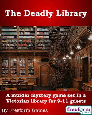 Cover for The Deadly Library