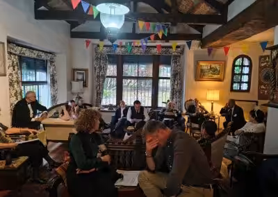 People playing Lord and Lady Westing's Will