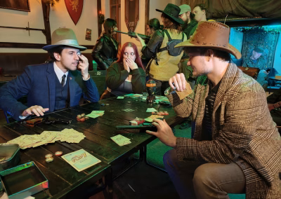 Playing Way out West in a post-apocalyptic setting