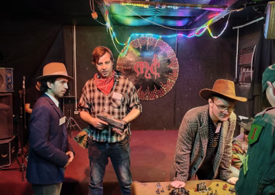 Playing Way out West in a post-apocalyptic setting